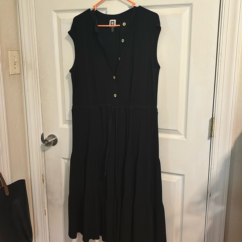 Anne Klein black dress